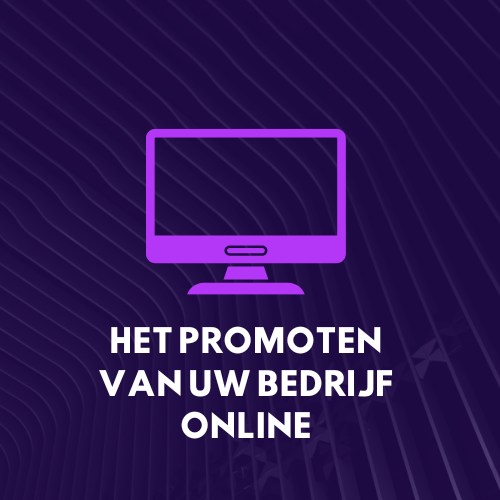 Het promoten van uw bedrijf online