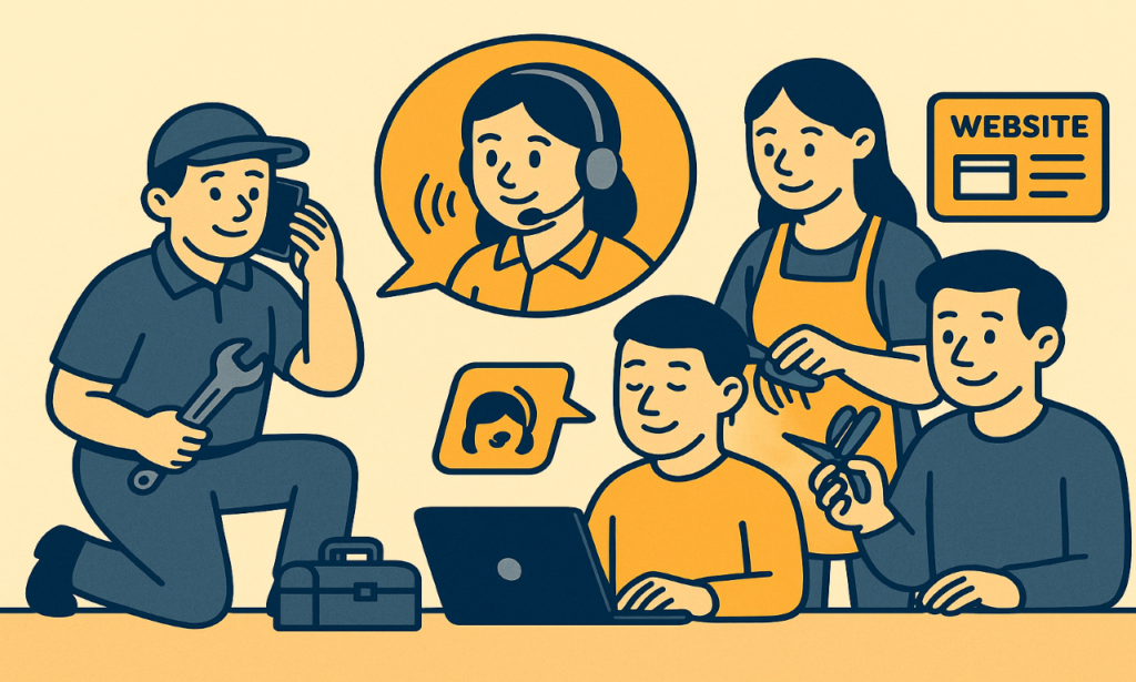 Telefoonservice met AI