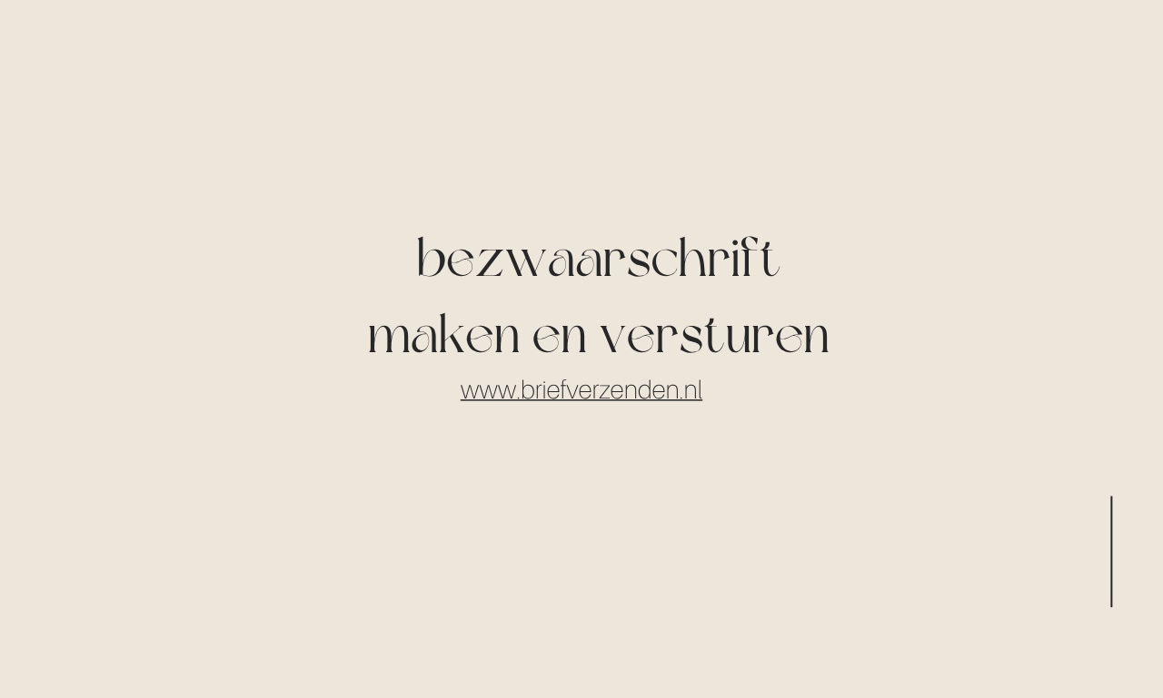 Bezwaar tegen de WOZ-beschikking of een boete: zo stuur je je brief