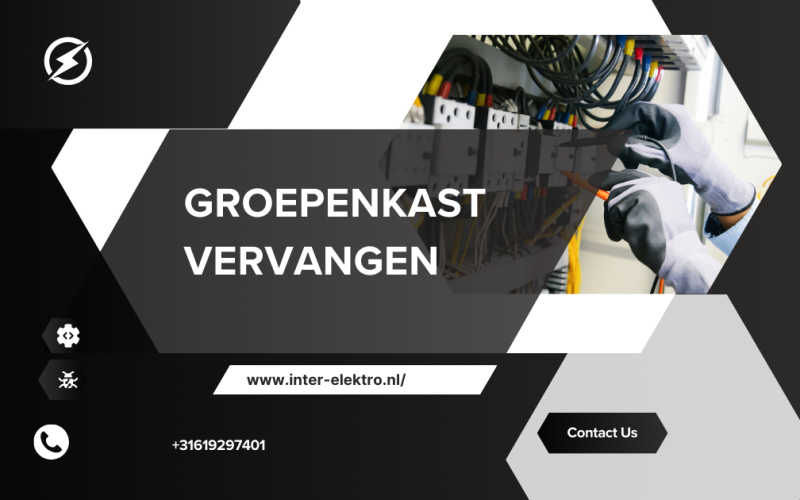 Groepenkast vervangen.